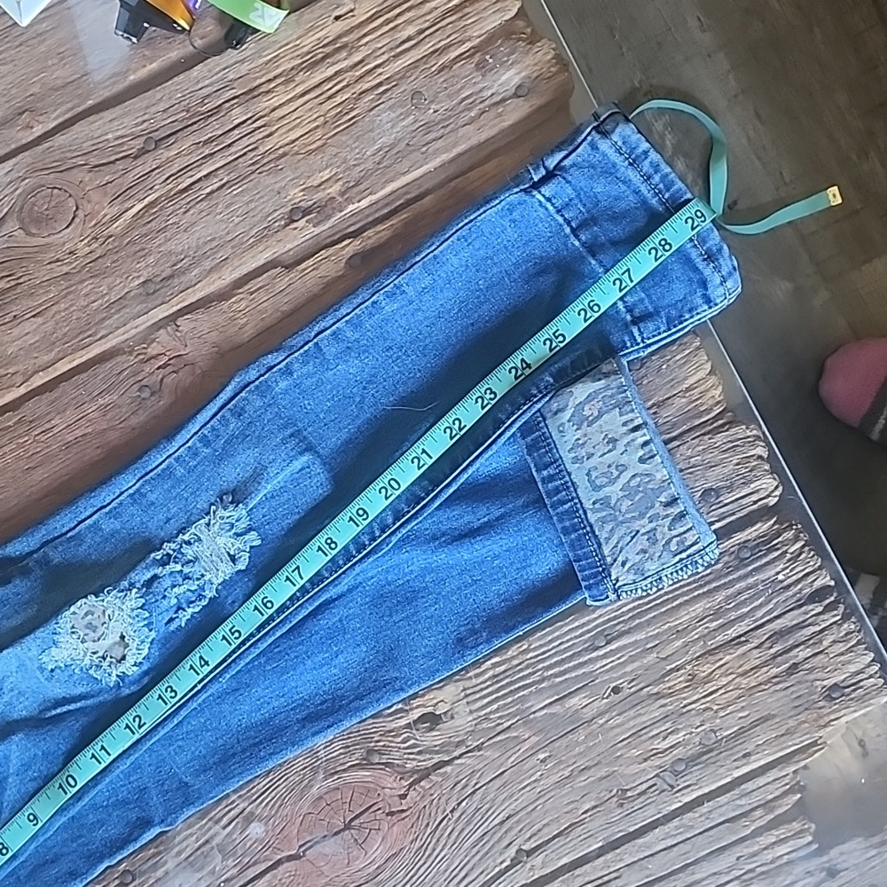 Leopard patch jeans - Picture 8 of 8